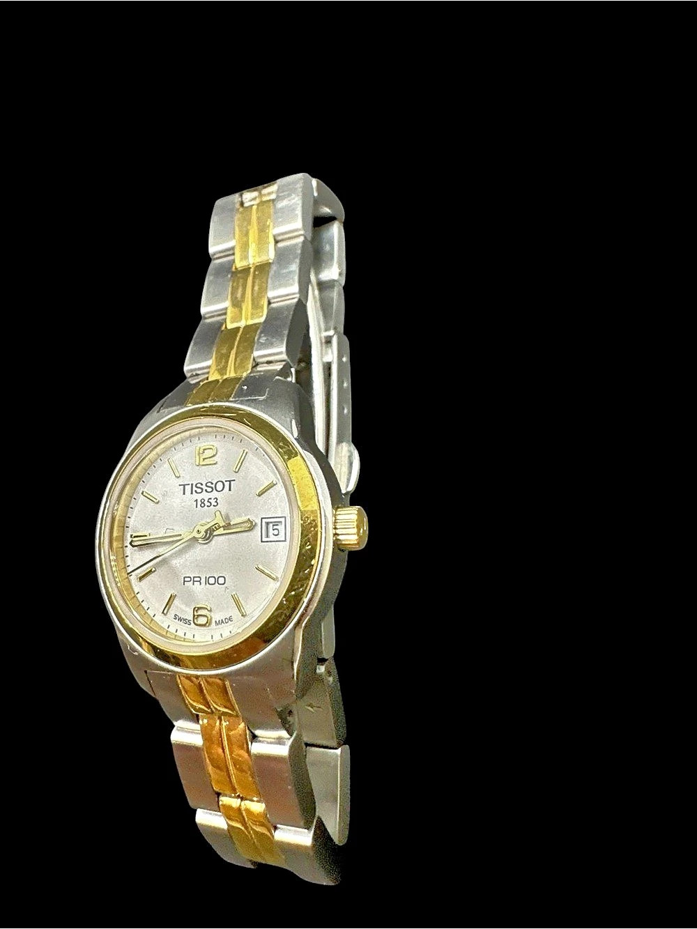 Tissot PR 100 Two-Tone Watch